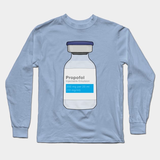 Propofol Long Sleeve T-Shirt by DiegoCarvalho